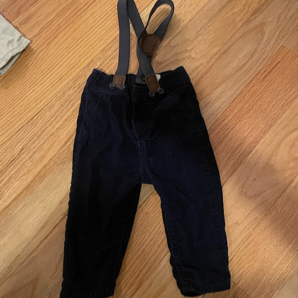 Oshkosh Cordaroy suspender pants